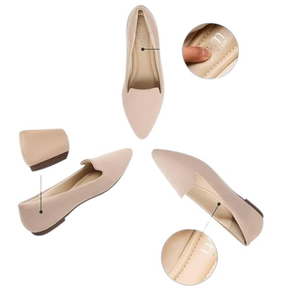 NIB Musshoe Suede Slip on Flats Size 9 Women's - Picture 5 of 5